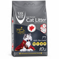Grey unscented clumping bentonite cat litter 10 litre bag