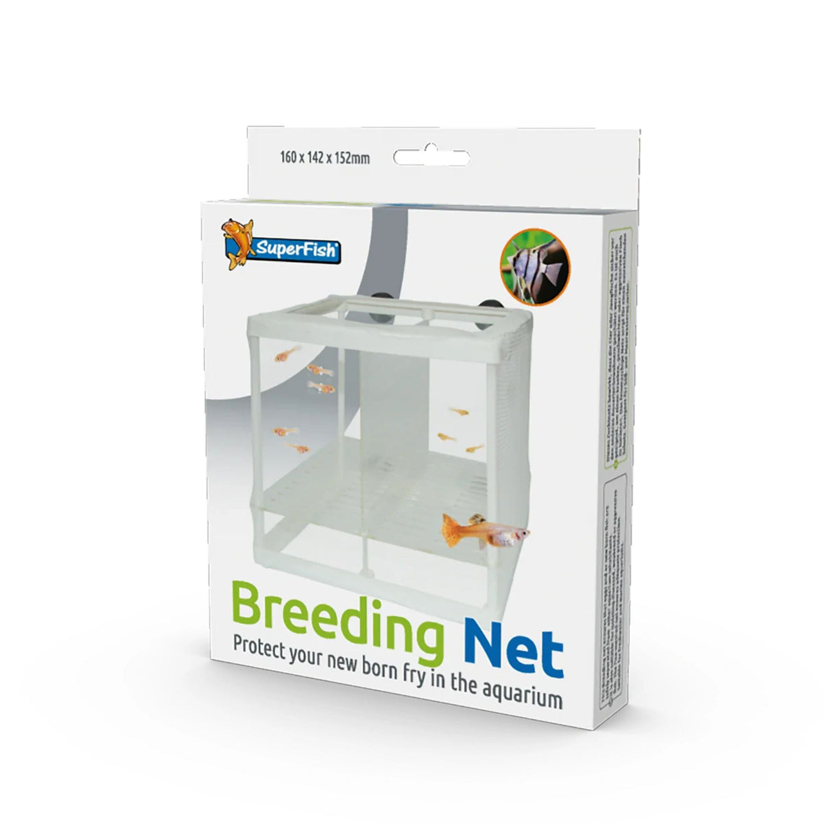 Aquarium Breeding Net 160x142x152mm – Fish Fry Protection Net
