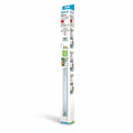 A tall, narrow retail package for an Askoll Aqua Light aquarium LED light, shown on a plain white background. The box includes product branding, feature icons, and a window revealing the light inside.