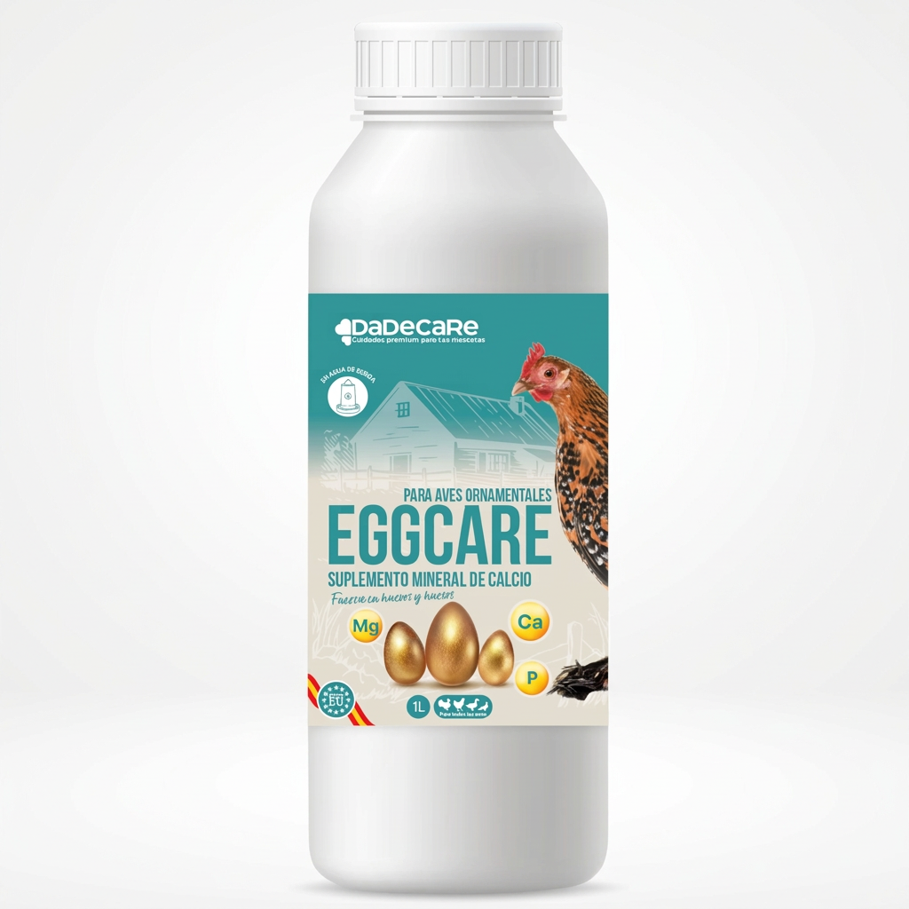 Dadecare EggCare Liquid Calcium for Birds 1L - Vitamin D3 & Minerals | dPet.mt