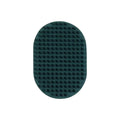 Flamingo Lotus Rubber Grooming Brush | Short Hair Pets 13x9cm