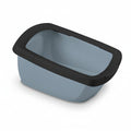 IMAC Funny Second Life large cat litter tray, Avio Blue with black rim