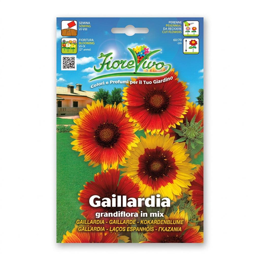 Hortus Gaillardia Grandiflora Mix Seeds – Blanket Flower product image