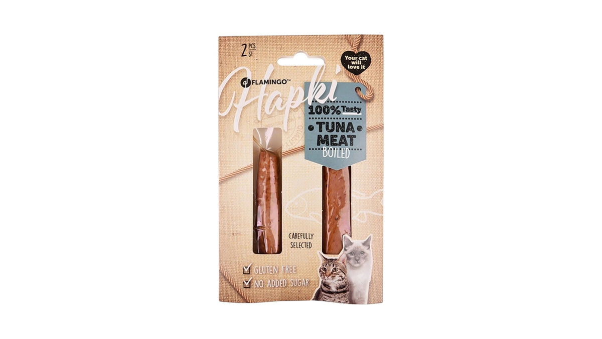 Hapki Boiled Tuna Meat Cat Treat Pack Of 2 Pieces 35G