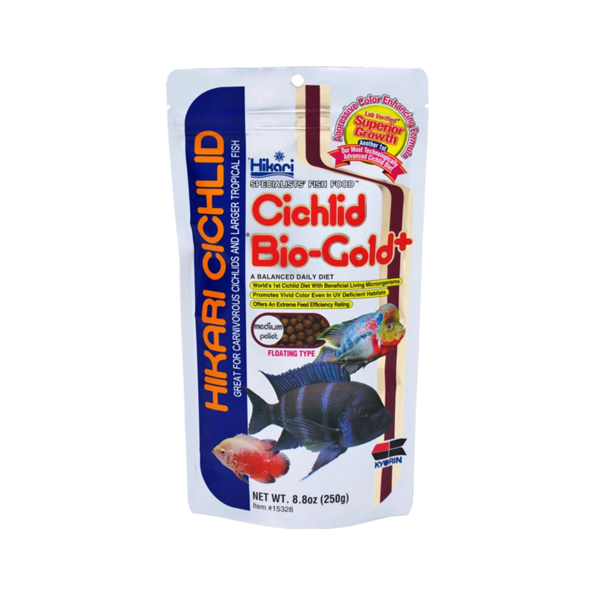Hikari Cichlid Bio Gold Plus Mini Floating Type 250g