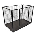 Kazan Dog Playpen Black M 109X72X72Cm