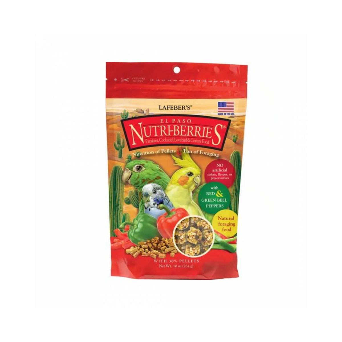 Lafeber Nutri-Berries El Paso - Big Parakeets 284 g