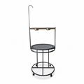 Large Macaw and african grey play stand