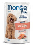Monge Fresh Adult Salmon Wet Dog Food 85g