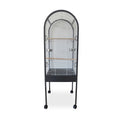 Open Dome Bird, Parrot Cage Anthracite & White Design S