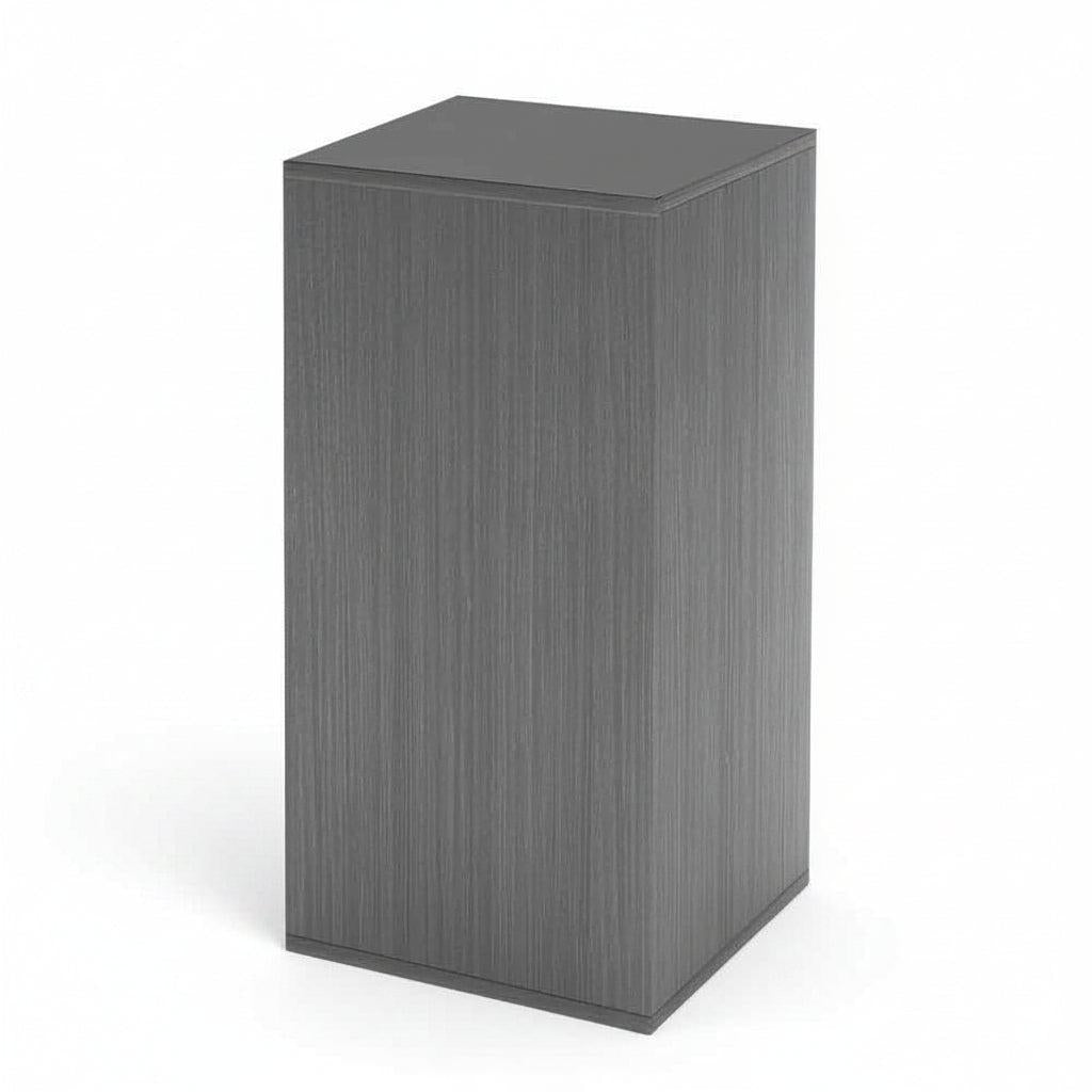 An askoll 80 OPera aquarium stand in steel finsih