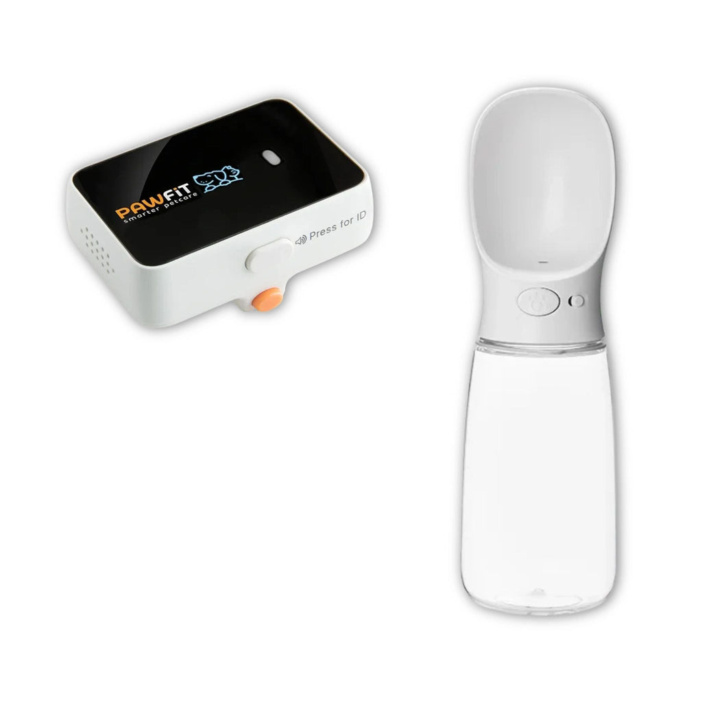 Pawfit 3 Basic Eco Bundle | GPS Dog Tracker & Water Bottle