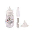 Puppy - Kitten - Small Pet Feeding bottle set Akela White 140ml