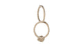 Ring & Rope Hanger 2 Rings Bird - Parrot Toy