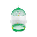 Round Bird Cage with Swing & Feeders | Easy Clean