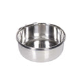 Stainless Steel Parrot Food | Water Bowl Classic WIth Screw Holder, 14cm