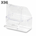2GR External Cage Bird Feeder with Perch - 7 × 4 × 8cm Single | dPet.mt