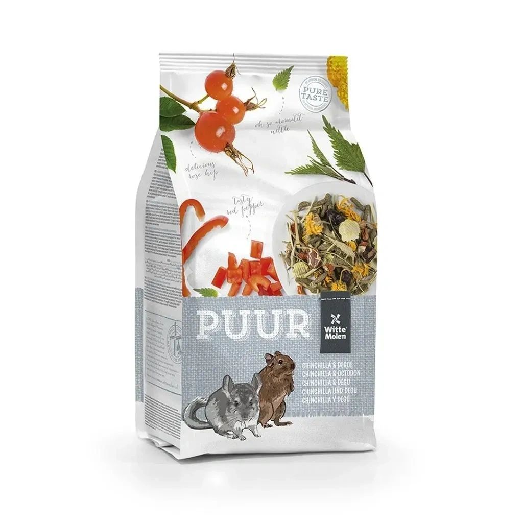 Witte Molen Puur Gourmet Muesli Food for Chinchillas & Degus - 500g