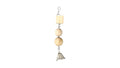 Wooden Bird Cage Toy with Bell